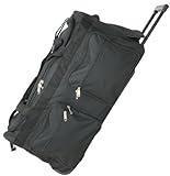 XXL Reisetasche Phoenix 128 Liter - Jumbo Sporttasche/Trolley mit Rollen - Robuste Koffer Tasche