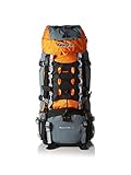 AspenSport Unisex Rucksack Mount Cook, grau/orange, 75 x 35 x 30 cm, 65 liters, AB06Y04