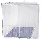 Black Crevice Moskitonetz I Doppelbett-Moskitonetz I Mückennetz aus feinmaschigem Gewebe I Outdoor-Moskitonetz in Quadratform I Reise-Mückennetz inkl. 8 Aufhängeringe I 220x200x200cm