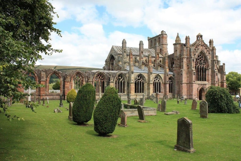 Melrose Abbey Schottland
