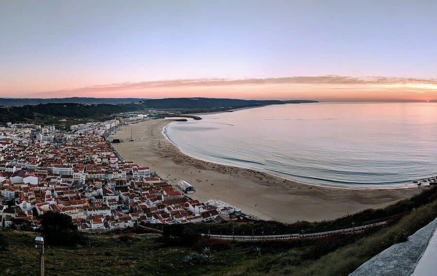 Nazare Strand, Silberküste Portugal
