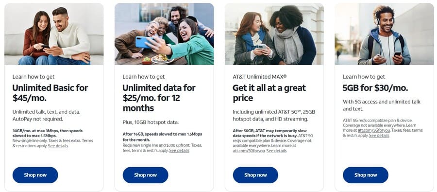 Sim Karte USA AT&T Prepaid