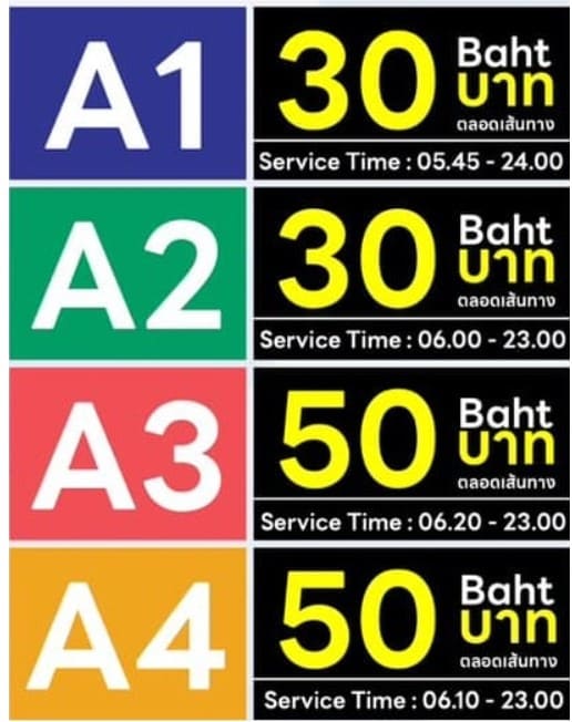Airport Bus Don Mueang Preise und Zeiten
