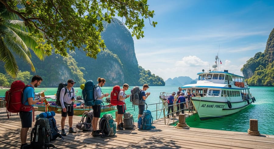 Ao Nang Fähre nach Koh Lanta