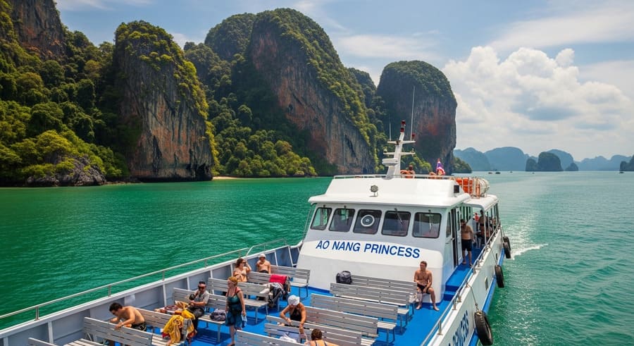 Ao Nang Princess am Railey Beach