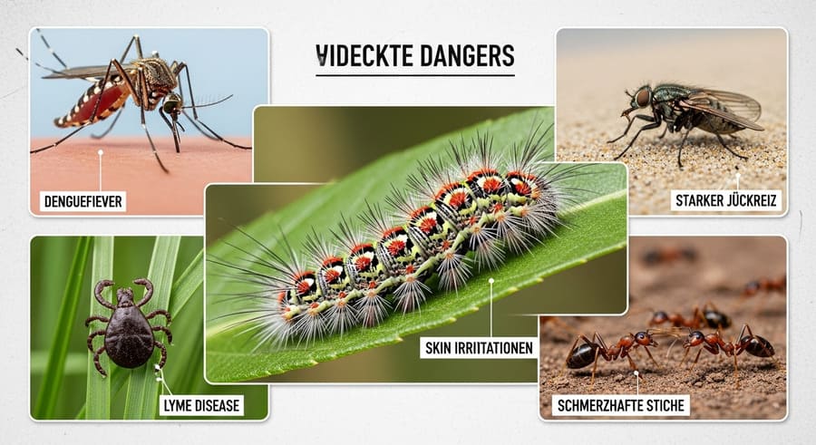 Giftige Insekten Thailand