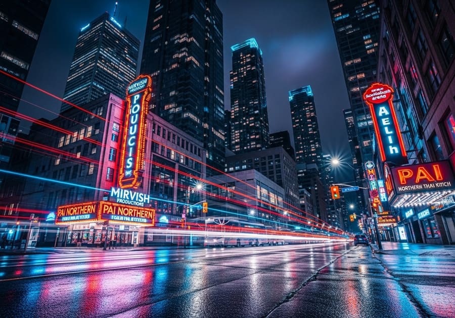 Toronto bei Nacht