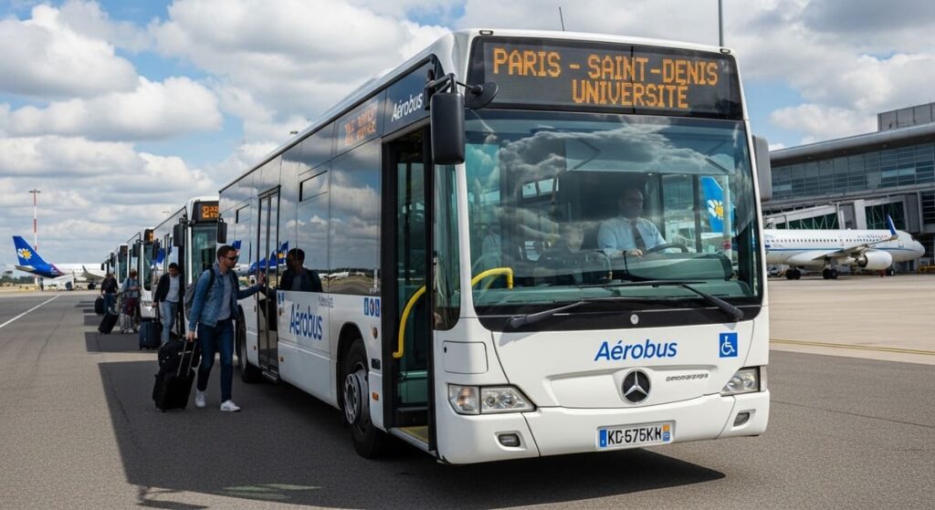 Shuttle Bus von Beauvais nach Paris