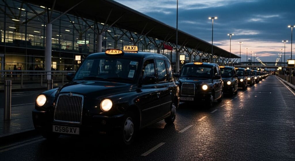 Von London Heathrow in die City mit Black Cabs