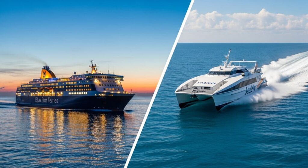 Kreta Fähren im Vergleich