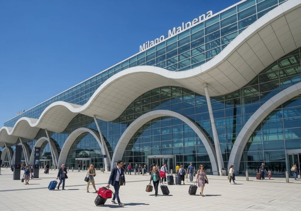 Mailand Malpensa in die City