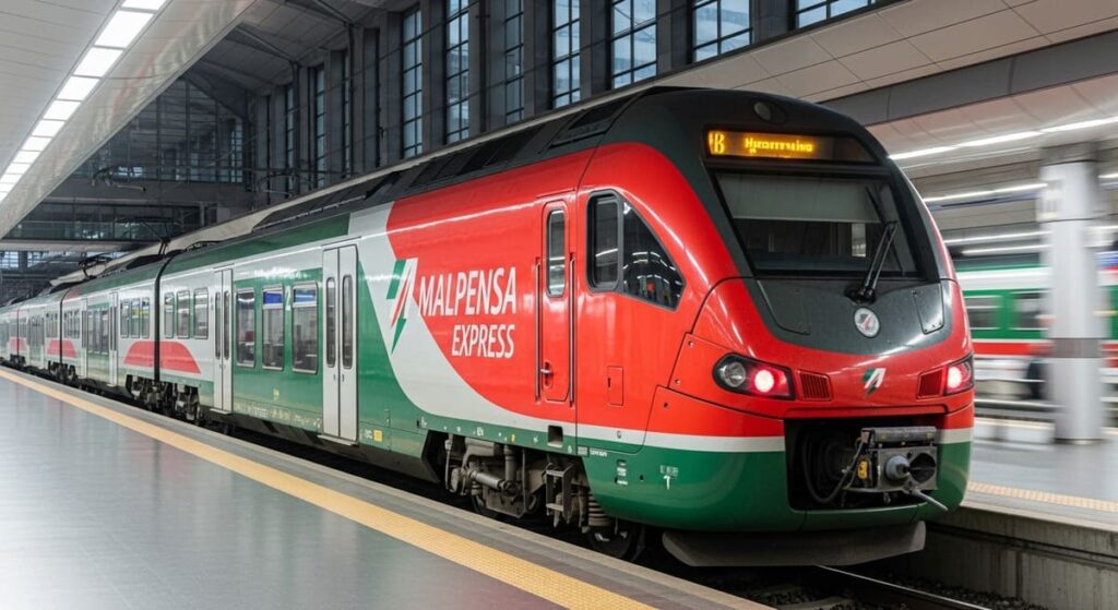 Mit dem Malpensa Express in die City