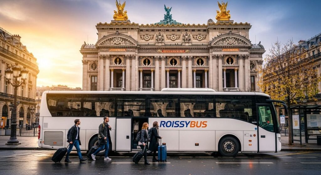Paris Flughafentransfer Roissybus