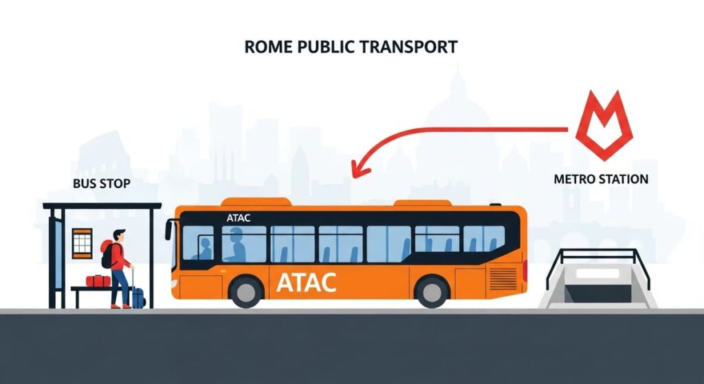Rom Public Transport