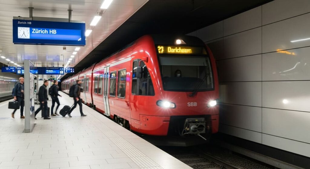 SBB Zug Zürich
