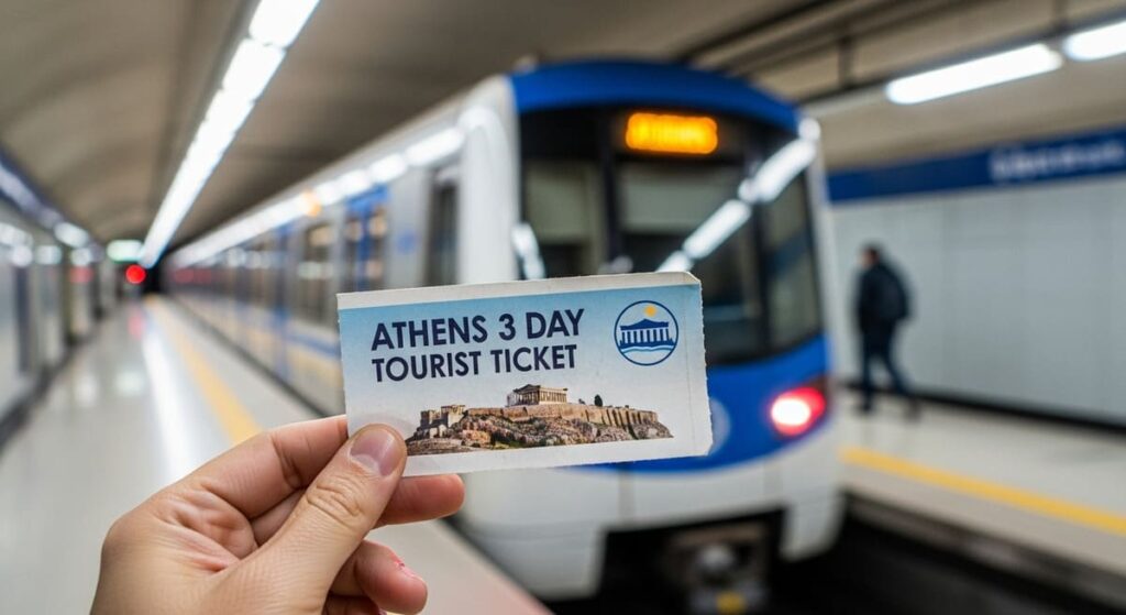 Athen mit Öffentlichen Verkehrsmitteln